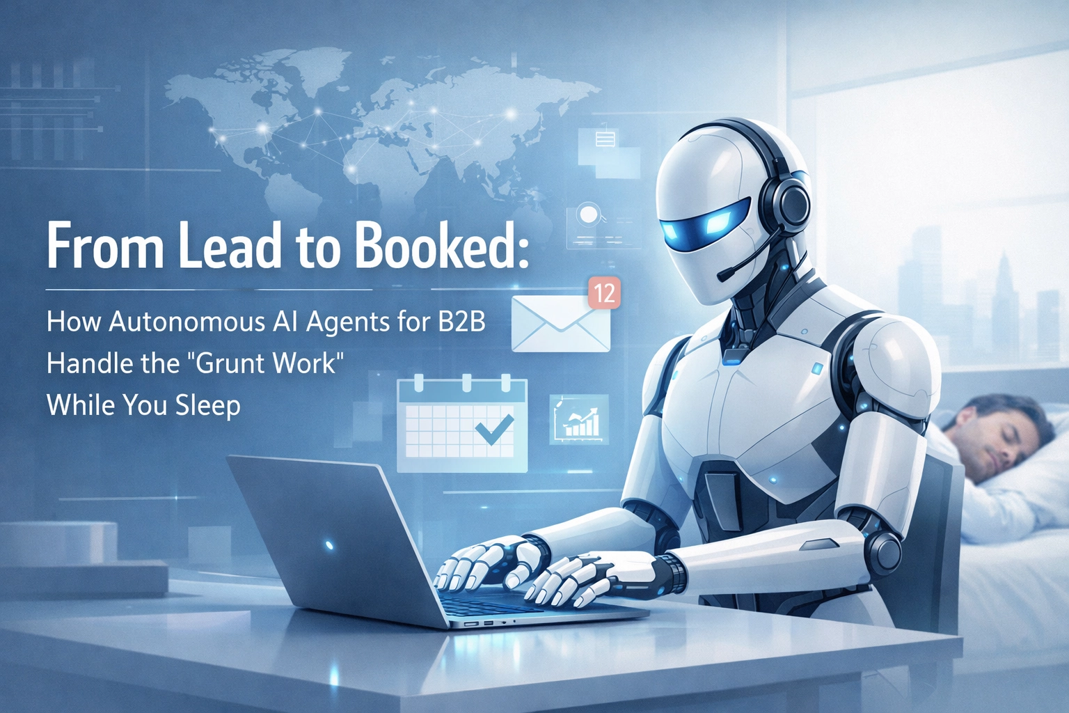 From Lead to Booked: How Autonomous AI Agents for B2B Handle the "Grunt Work" While You Sleep