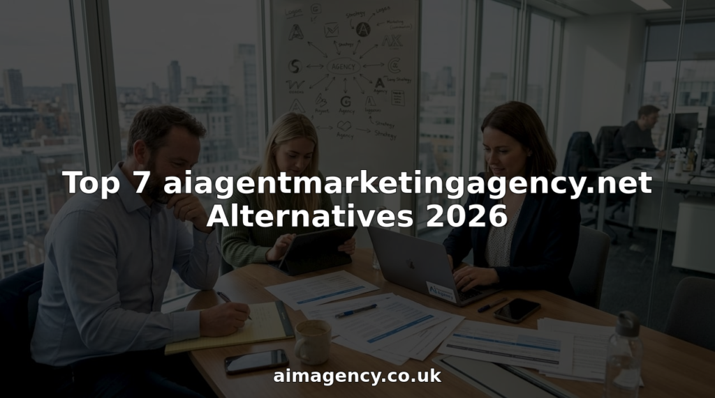 Marketing team collaborating in a bright office meeting room