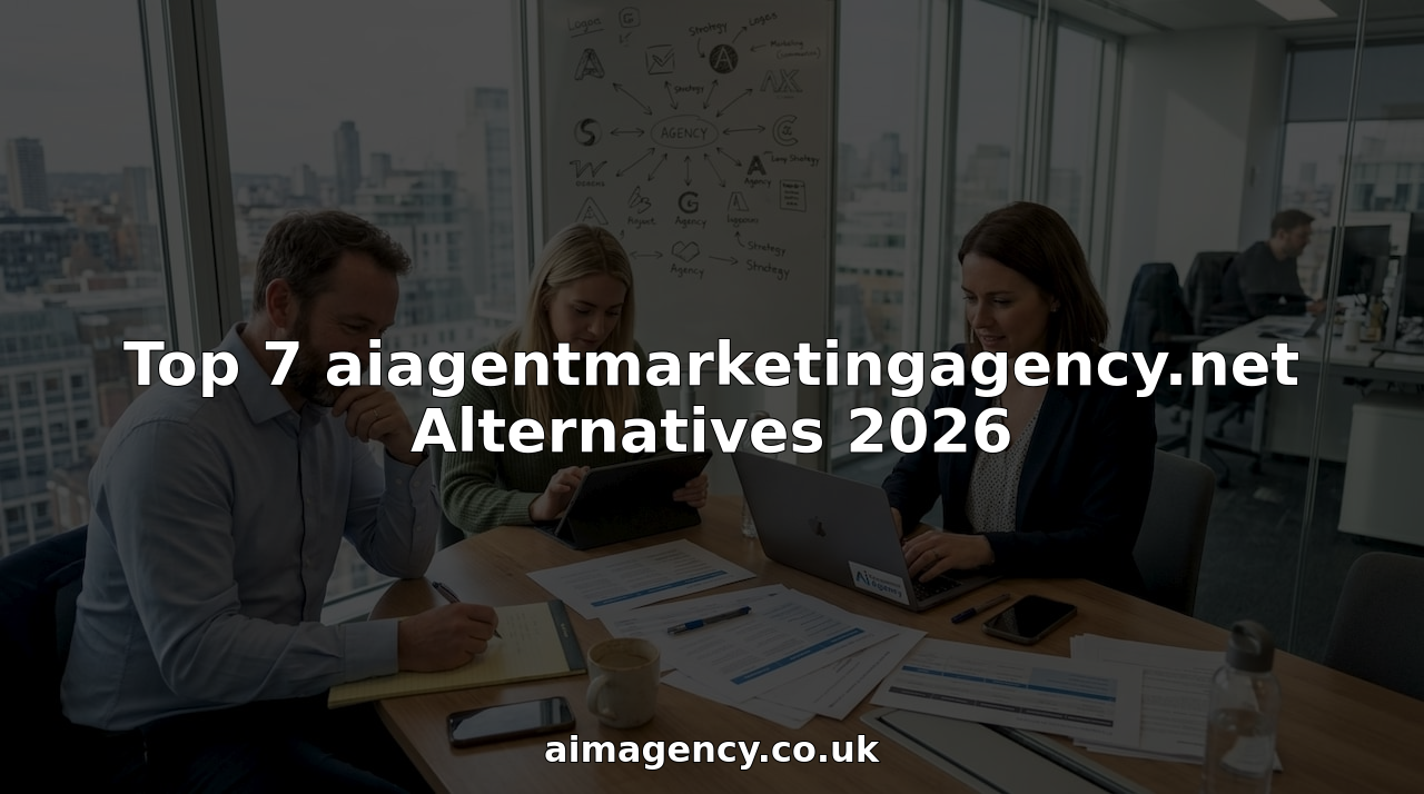 Marketing team collaborating in a bright office meeting room