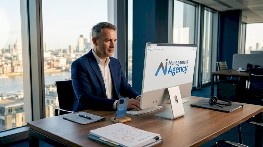 Manager automating business calls in office